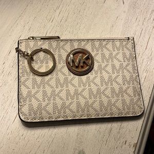Michael Kors keychain money/card holder